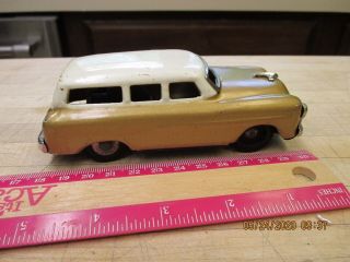 Vintage 1952? Tin Toy Ford Station Wagon - Japan Friction