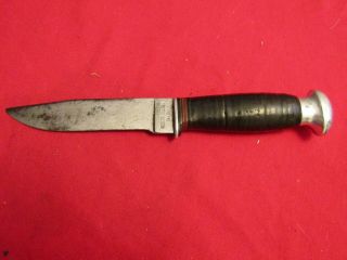 Vintage Robeson Shuredge No 20 Fixed Blade Knife From A Collectors Estate