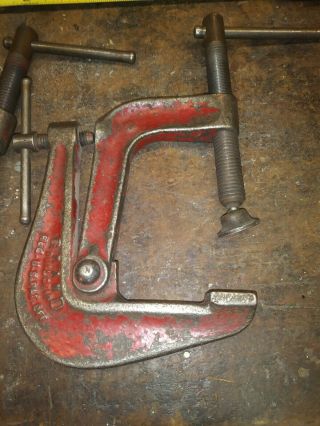 Vintage Grand Dual Grip 3 INCH Clamp 3 A.  9 A S.  2 PEICES PICS 3