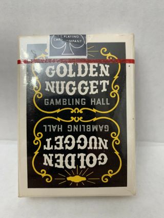 Vintage Golden Nugget Playing Cards Still