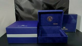 Grand Seiko Wrist Watch Box Set Case Vintage Japanese Brand Booklet Yy160140520