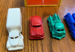 Vintage Wyandotte Toys USA Made Miniature Garage & Some Plastic Trucks/Cars 2