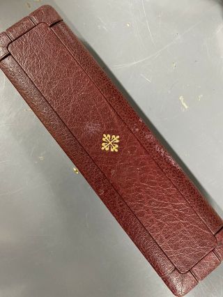 Patek Philippe Vintage Red Coffin Watch Case Box - Check Photos