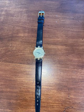 Vintage Womens Gucci Watch,  3400l With Leather