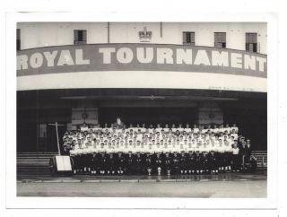Service Men At Earls Court For The Royal Tournament - Vintage Photograph C1955