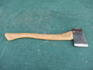 Vintage Tool Axe Hatchet 20 " Long Wooden Handle With 3 " Blade Signed Walters