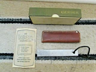 Exc.  In The Box With The Sheath Gerber 97223 Sharpening Steel