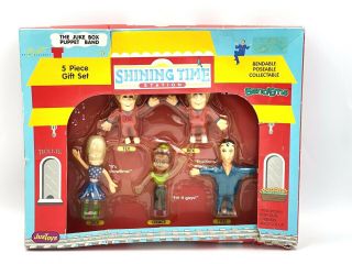 Vintage1993 Shining Time Station " The Juke Box Puppet Band " Bend - Ems Figure Set