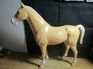 Vintage Mcmlxviii Johnny West Marx Horse Toy Cowboy Western B