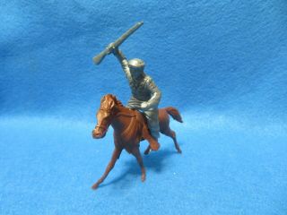 Marx Captain Gallant Playset Mounted Arab With Rifle And Horse