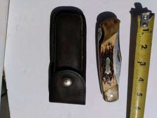 Vintage Schrade,  Usa Uncle Henry Lb8 Papa Bear Knife