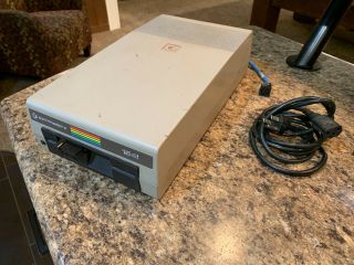 Commodore Single Floppy Disk Drive 1541 Vintage With Mod - Read