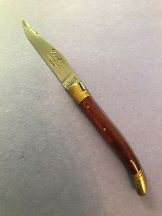 Laguiole Folder Folding Knife 12c27 Steel Blade