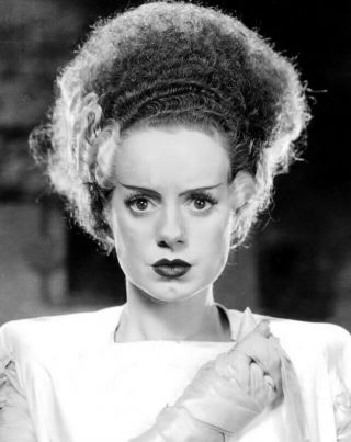 1935 The Bride Of Frankenstein Elsa Lanchester 8x10 Classic Photo 1v