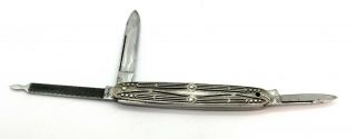 Antique Sterling Small Bros Inc.  Germany Pocket Watch Case Opener Knife 3