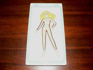 Vintage 1981 Tomy Flip And Fold Fashions Design Dress Up Plate (no Accessories)