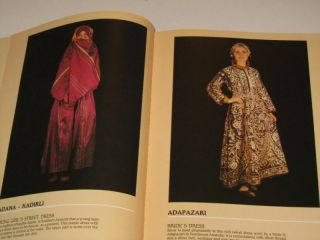 Historical Costumes Of Turkish Women Book With Dustcover 1986 Pics,  Bonus