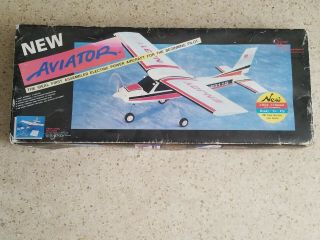 Vintage Electric Rc Airplane Aviator Kit No Remote.  And Photos