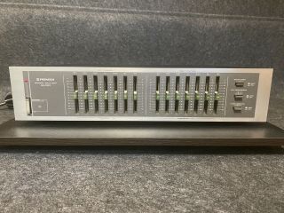 Pioneer Sg - 550 Graphic Equalizer Eq Vintage Stereo Component,  And Looks Gr