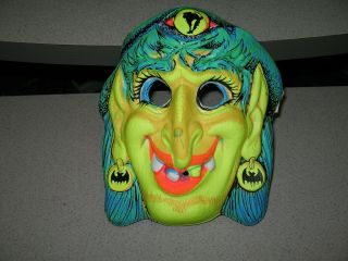Halloween Mask (1 Item) Witch Gypsy Monster 1960s Zest Soap Premium