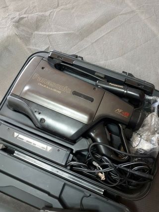 Vintage Panasonic Omnimovie VHS HQ Camcorder AF×8 2