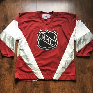 Vintage 90s Ccm Nhl All Star Official Licensed Hockey Jersey Men’s Size Xl Vtg