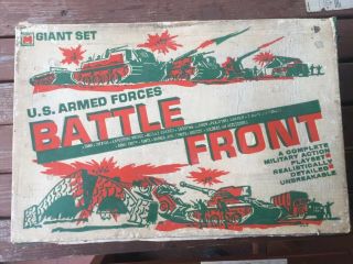 Mpc Multiple Products Corp.  Plastic U.  S.  Armed Forces Battle Front Play Set