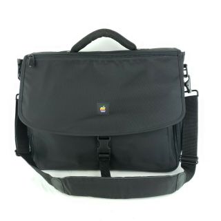Vintage 90s Apple Mac Rainbow Logo Laptop Shoulder Messenger Bag 16 " X 12 "