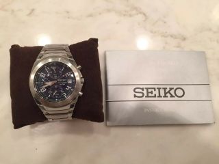 Seiko Mens Watch Cal 7t62 - Vintage Collector Item Chronograph Battery