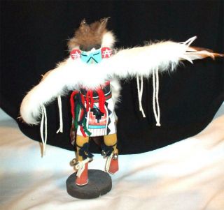 Native American Eagle Dancer Kachina Doll Signed Largo