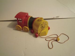Vintage Slinky Train Pull Toy 1960 