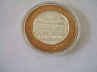 2002 Gold Coast Hotel & Casino Las Vegas Salutes Heroes We The People Of The Usa