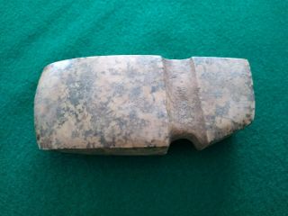 3/4 Groove Stone Axe Indian Artifact Arrowhead