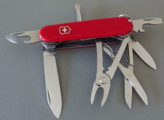 Victorinox Deluxe Tinker Swiss Army Knife,  Good To