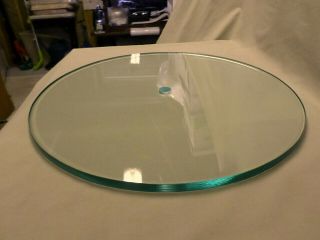 3360m Vtg 17 " Round Replacement Glass From 60 
