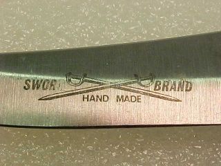 Vintage Camillus 1011 Staglon Handled Fixed Blade Hunting Knife Sword Brand