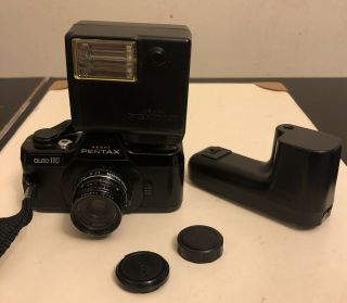 Vintage Asahi Pentax Auto 110 Camera Winder Japan - Conditions