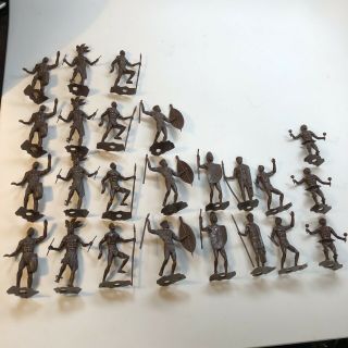 Mpc Tribal Plastic Figures African Warriors Natives Toys Roark’s Drift