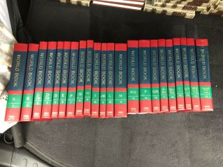 The World Book Encyclopedia Complete Set Of 22 Hardcover Vintage 1981 Edition