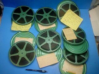 Vintage 8mm Amateur Home Movie Films