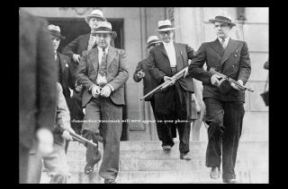 1933 George Machine Gun Kelly Photo Great Depression Gangster,  Prohibition - Era