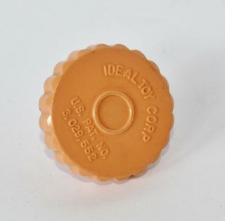 Vintage Ideal Toy Corp Plastic Knob For Thumbelina Doll