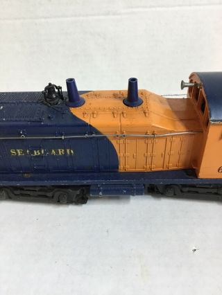 Vintage Postwar Lionel O Gauge No.  6250 Seaboard Railroad NW - 2 Diesel Engine 3