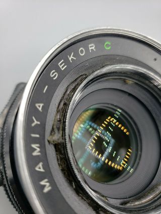 Mamiya - Sekor C Seiko Vintage Camera lens No.  120798 1:3.  8 f=127mm See Descpt. 3