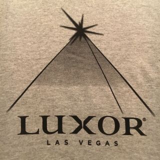 Casino Hotel Luxor Las Vegas T - Shirt - Pyramid Graphic Design - - (xl)