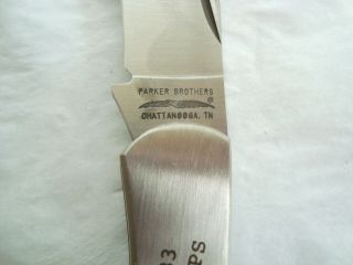 Clemson Tiger SC 1983 Uncrowed ACC Champs pocket knife Surgical Steel Japan 3