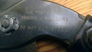 Vintage H K Porter Inc HKP Cutters Pruner Loppers Heavy Duty Steel Handles 3