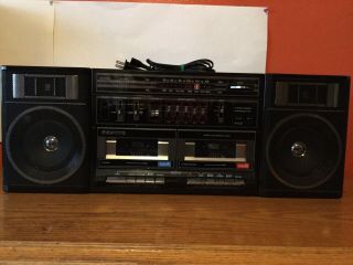 Vintage Sanyo C35 Boombox Cassette Player Stereo Equalizer C 35