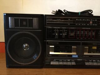 Vintage Sanyo C35 Boombox Cassette Player Stereo Equalizer C 35 2