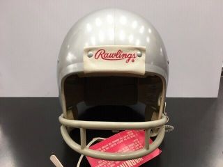 Vintage Rawlings Seattle Seahawks NFL 2 Bar Football Helmet Large HNFL READ 3